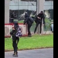 Siete mujeres detenidas en protesta violenta están a la espera de audiencia