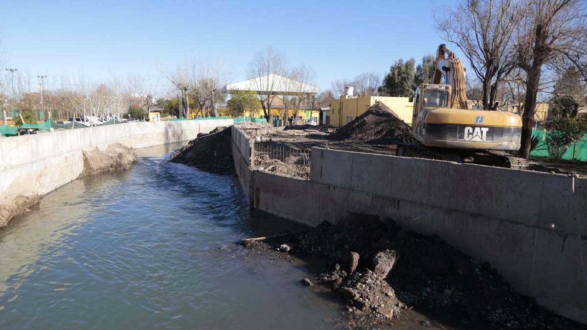 Arroyo Durán, Neuquén Capital. Fuente: (Twitter)
