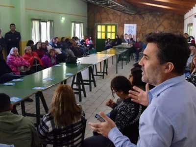 Martínez y Todero se reunieron con referentes de Zapala, Mariano Moreno y Las Lajas