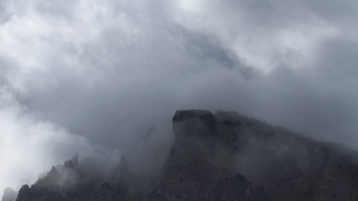 Continuarán las lluvias en la cordillera. Fuente: (Emiliano Ortiz)