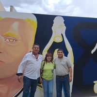 Vandalizaron un mural del Huevo Acuña en la capital