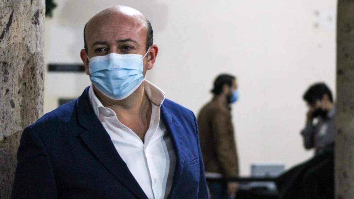 El secretario del Trabajo y Previsión Social de Jalisco, Marco Valerio Pérez.