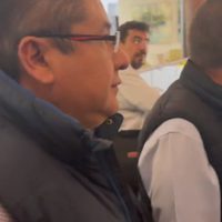Denuncian “infiltrados” de Sheinbaum en reunión del equipo de Ebrard (Video)