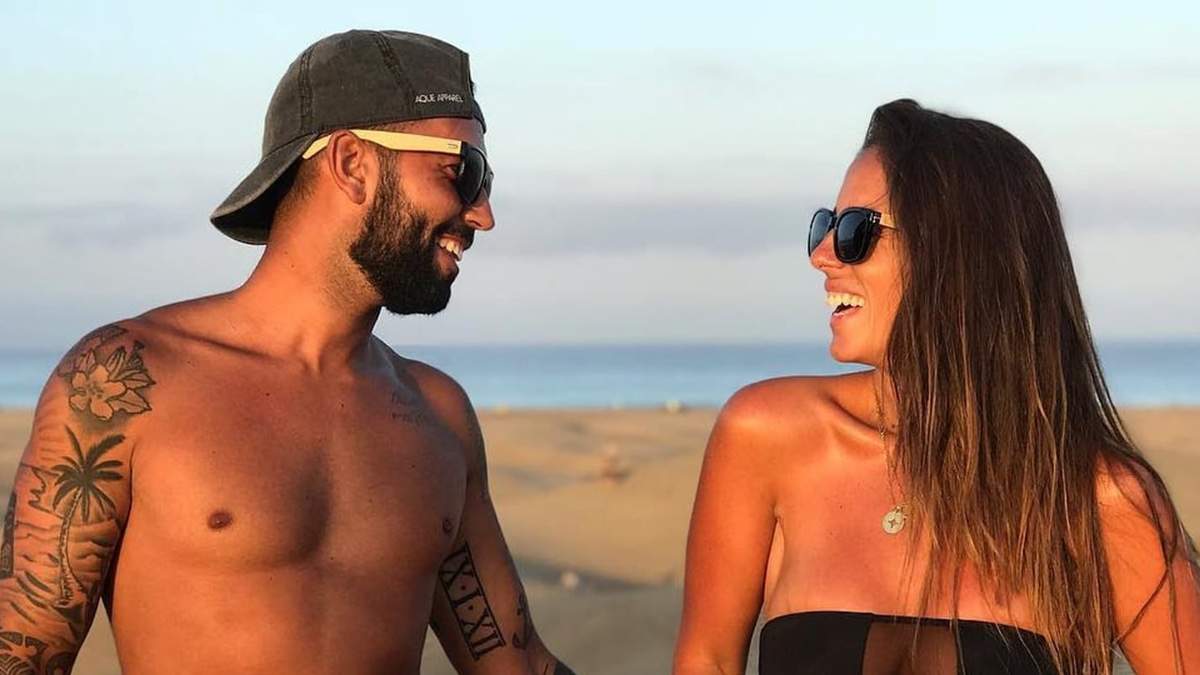 Anabel Pantoja y su novio Omar Sánchez.