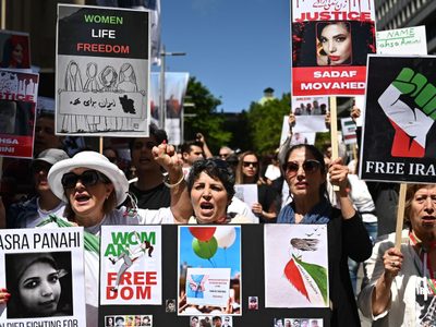 Una activista iraní afirmó: "esta es la caída del estado islámico".