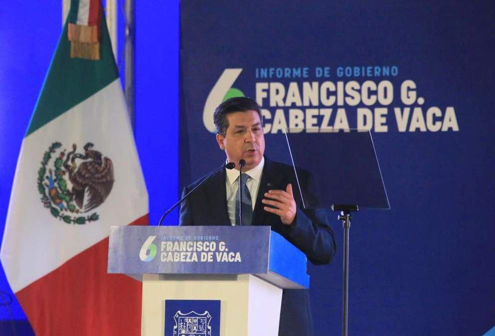 Francisco García Cabeza de Vaca, gobernador de Tamaulipas
