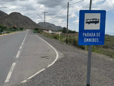 Vecinos de Las Heras piden refugios para las paradas de micro en la nueva ruta