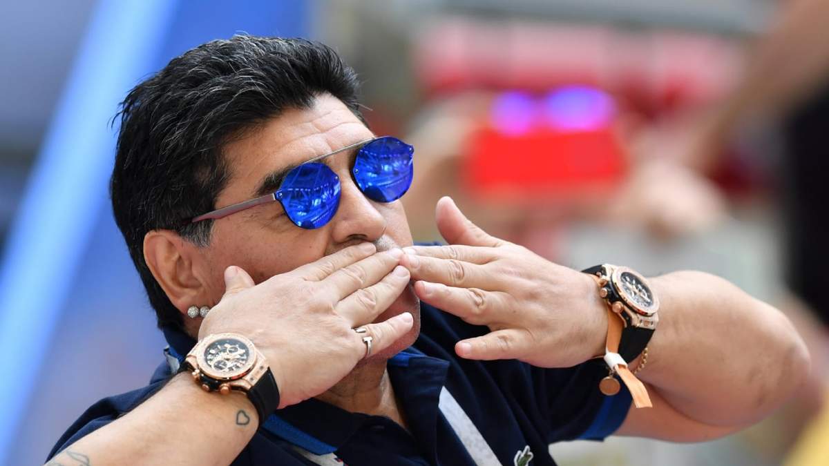 Diego Maradona. Fuente: (Twitter)