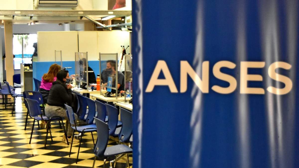 Oficina de la ANSES. Fuente: (Twitter)
