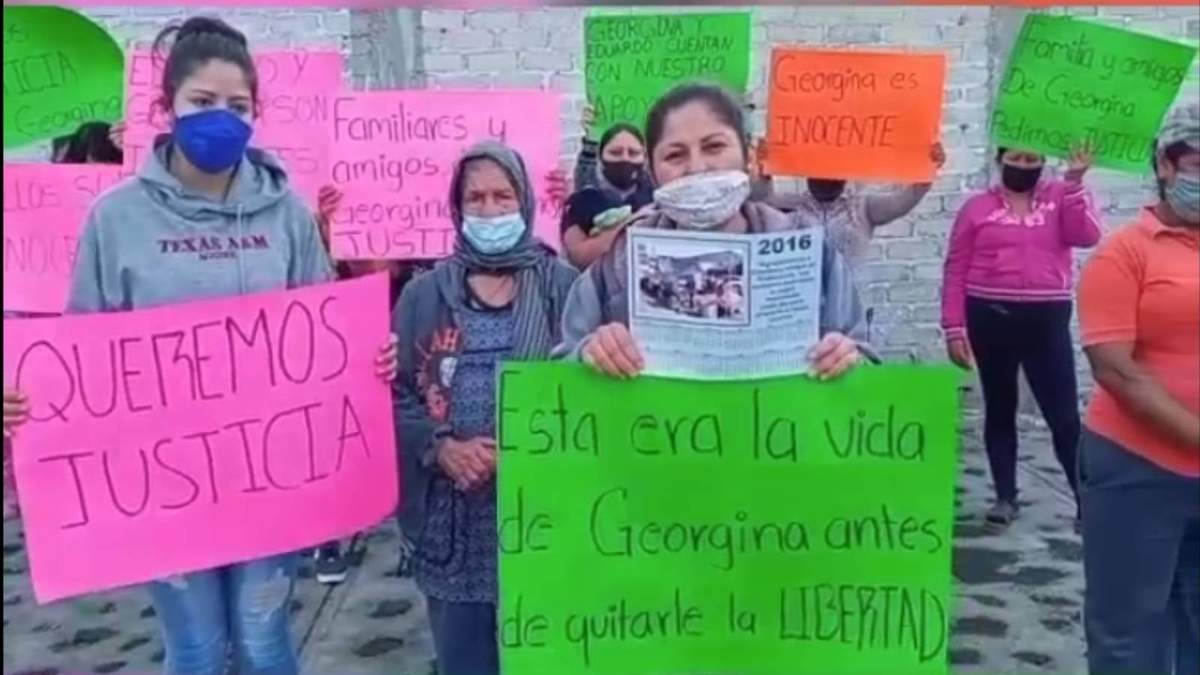 Familiares de Georgina afirmaron que no es capaz de fabricar una bomba