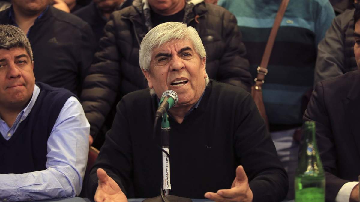 Hugo Moyano, líder de camioneros. (Fuente: Twitter)