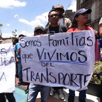 Transportistas consideran que mañana es "Día D" en las negociaciones con el Gobierno de la CDMX