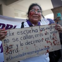 Feminista fue agredida por una simpatizante de Félix Salgado Macedonio en Iguala