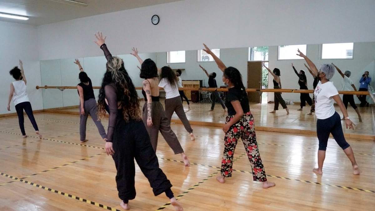 Ensayo en la Escuela Nacional de Danza Nellie y Gloria Campobello