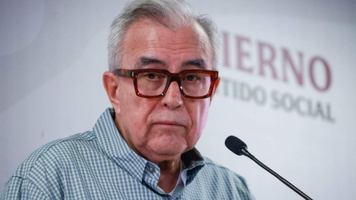El gobernador Rubén Rocha Moya, acusado de vínculos con el narcotráfico