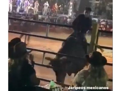 Toro derriba valla y embiste a asistentes a un jaripeo en Morelia (Videos)