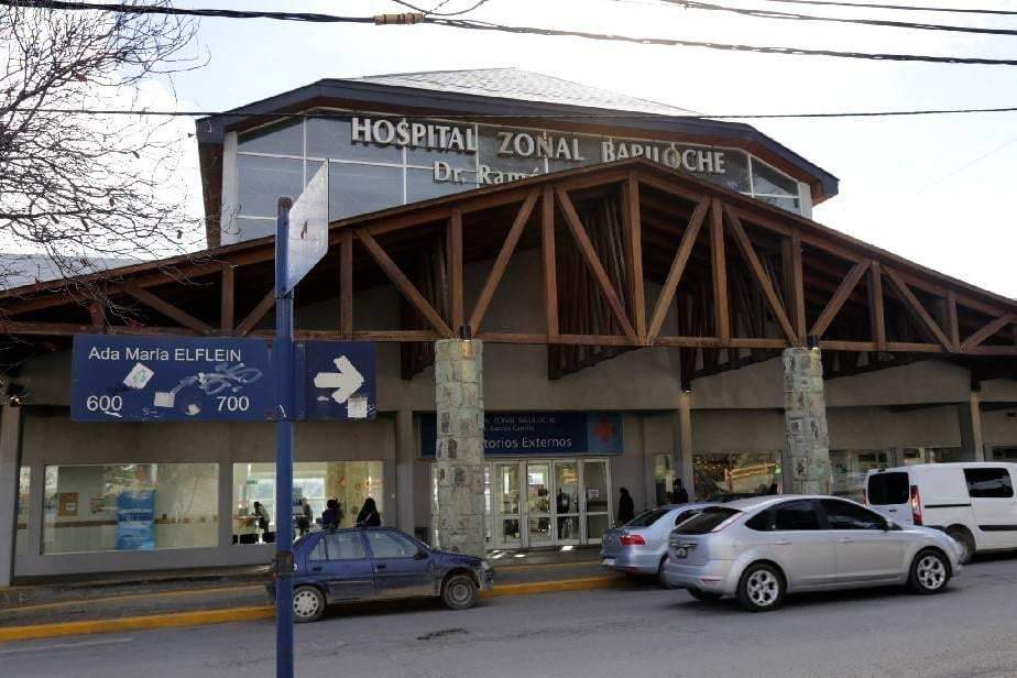 Hospital Bariloche. Fuente: (Twitter)