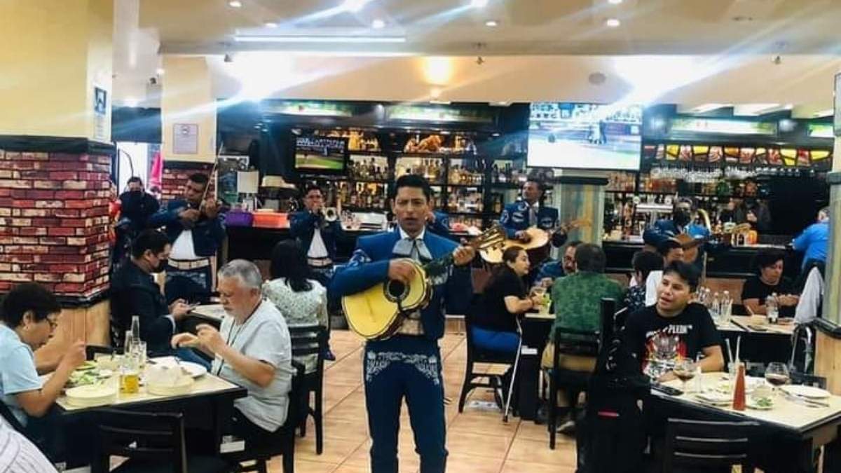 La cantina El León de Oro