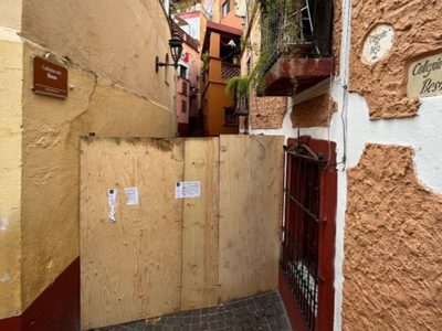 El emblemático Callejón del Beso fue clausurado previo al Cervantino; esta es la razón