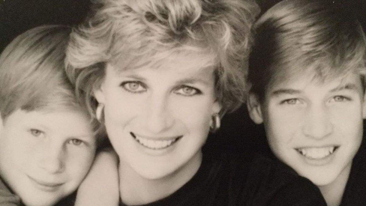 La Princesa Diana - William - Harry. Fuente: (Instagram)