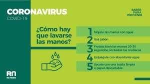 Consejos de Río Negro por el Coronavirus.