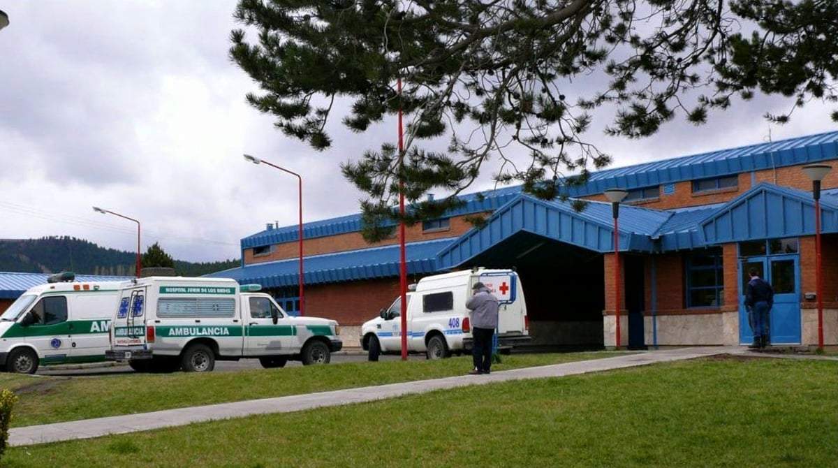 Hospital de Junín de los Andes. Fuente: (Twitter)