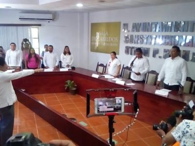 Otoniel Segovia asume como alcalde interino de Chetumal