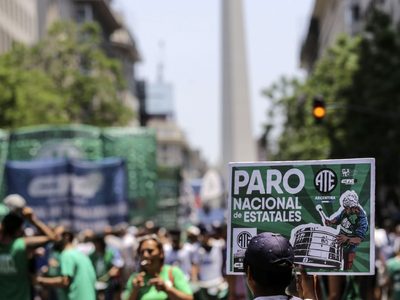 ATE convocó a un paro nacional y a una olla popular en Plaza de Mayo