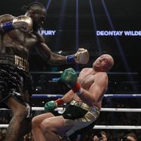 Tremendo cruce entre Deontay Wilder y Nick Fury previo a la revancha
