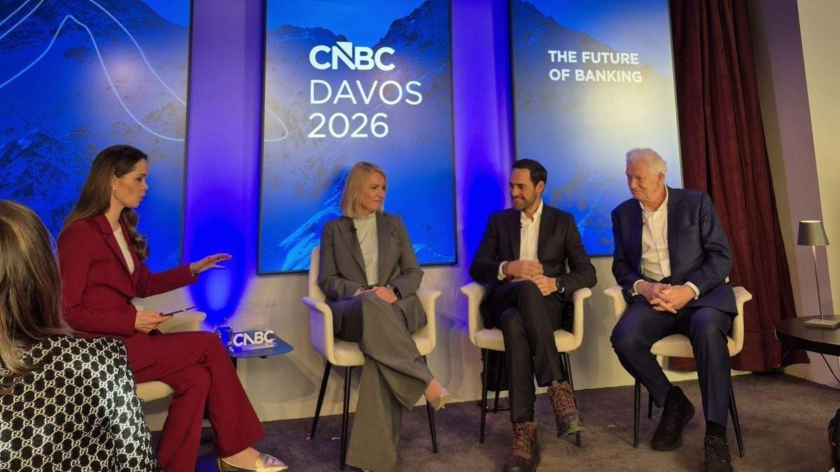 René Saúl Farro, CEO y fundador de Kapital en Davos