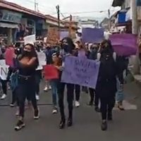 Marchas que exigen justicia por feminicidio de Jessica González se extienden a Uruapan