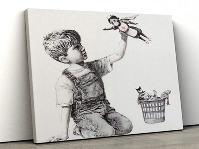 Una obra de Banksy recauda millones de dólares para los enfermos de coronavirus