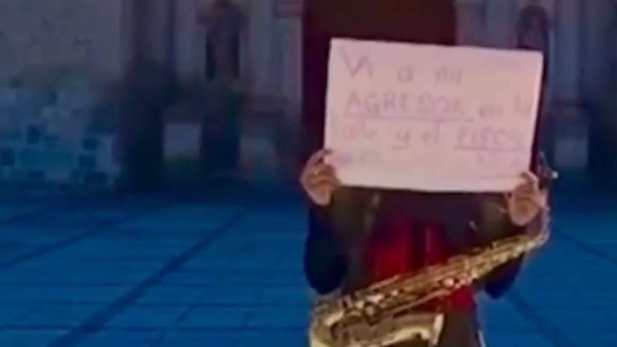La saxofonista María Elena Ríos Ortiz