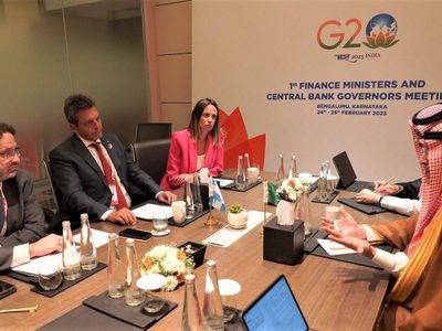 La neuquina Tanya Bertoldi formó parte de la delegación argentina en la reunión de Finanzas del G20