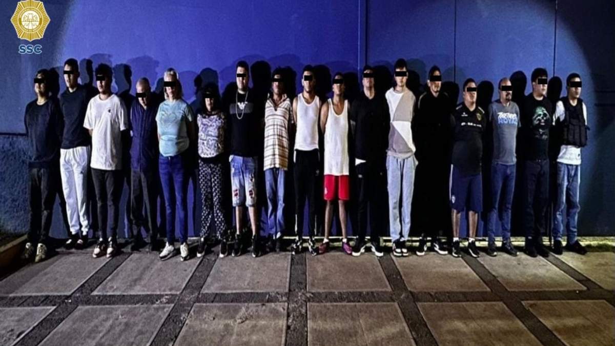 Detenidos en Azcapotzalco