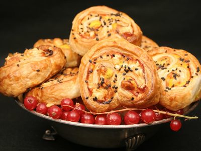 Palmeritas de jamón y queso: una receta fácil con pocos ingredientes