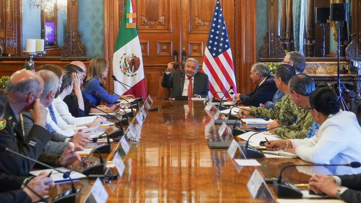 Reunión del presidente Andrés Manuel López Obrador con Elizabeth Sherwood-Randall, enviada del presidente Biden para tratar el tema migratorio