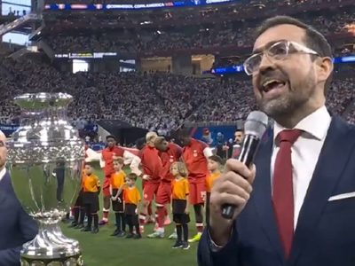Pastores dan discurso religioso en la inauguración de la Copa América
