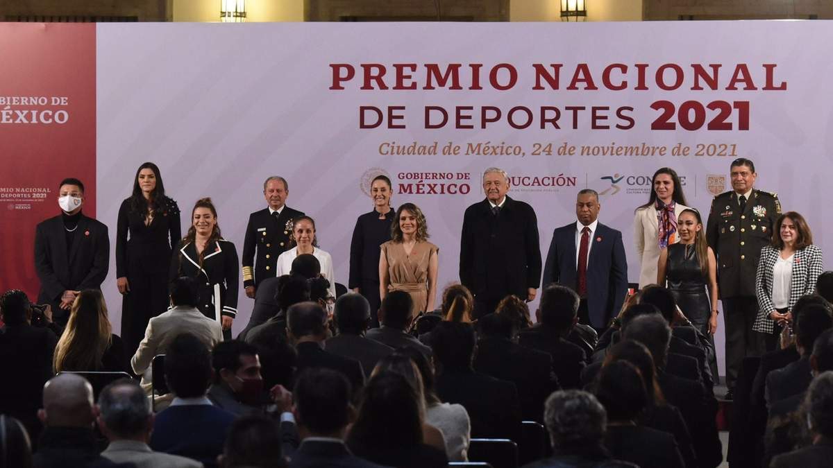 Ceremonia de entrega del Premio Nacional de Deportes 2021