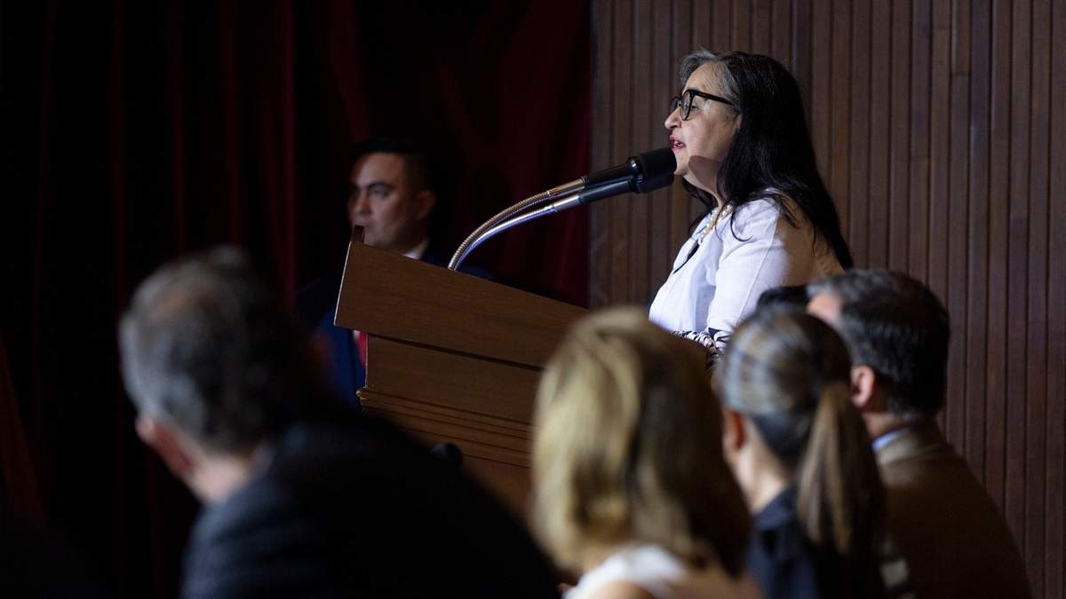 La ministra presidenta de la SCJN, Norma Piña, en Querétaro