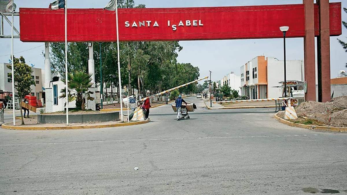 El fraccionamiento Santa Isabel del Infonavit