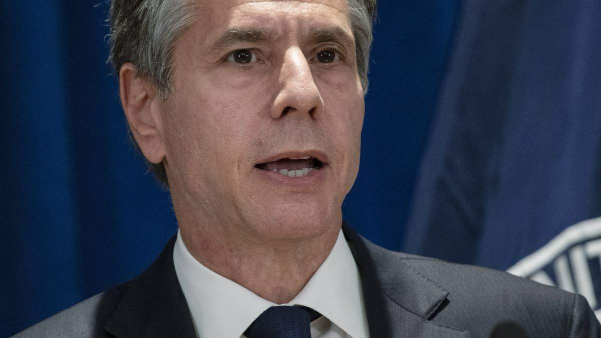Anthony Blinken, titular del Departamento de Estado de EU