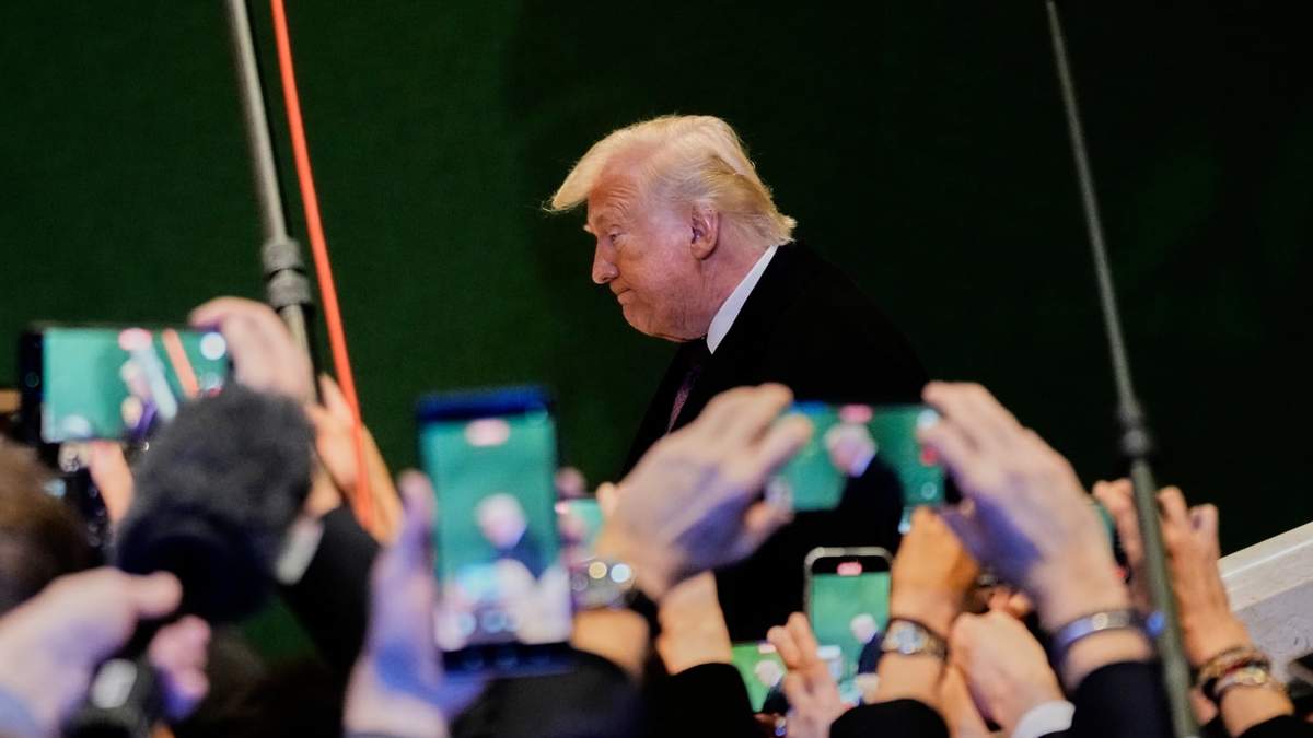 Donald Trump en el Foro Económico de Davos