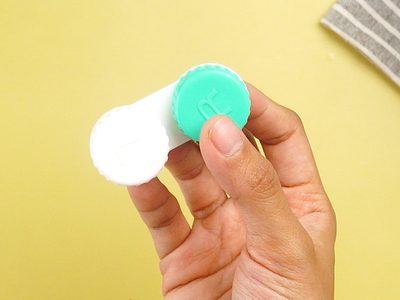 Si te quedaron estuches para lentes de contactos vacíos, reutilizalos con estas 5 ideas para tu casa