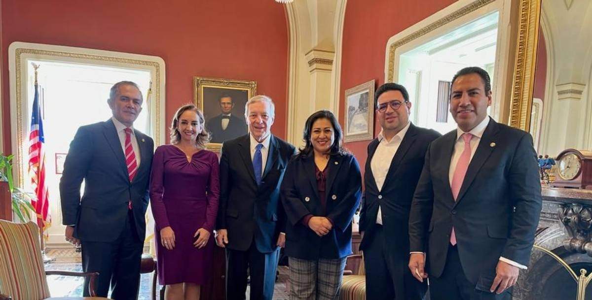 La reunión de los legisladores de México y EU