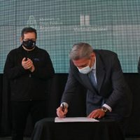 Corredor Bioceánico: Mariano Arcioni celebró el inicio de una obra "histórica"