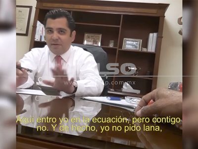 Revelan red de diputados y funcionarios de SLP que piden 'moches” a alcaldes para limpiar sus cuentas
