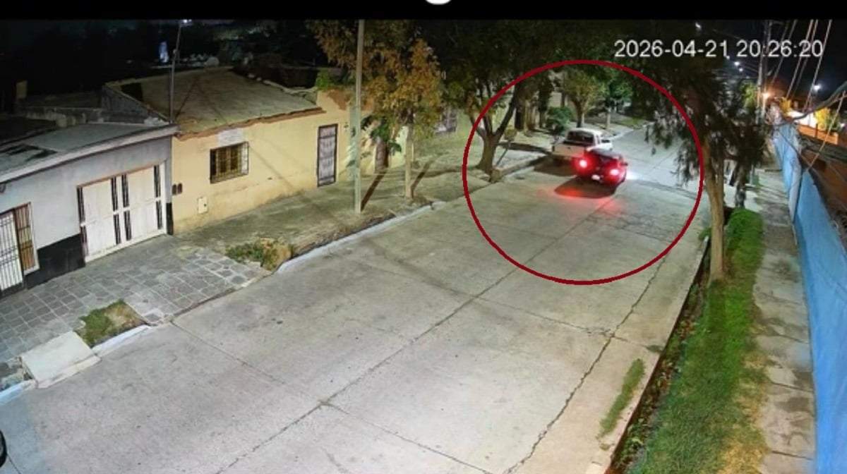 El momento del impacto.