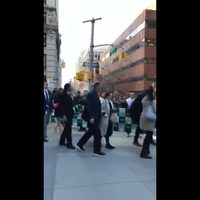 'Todo México te repudia”, gritan migrantes a Vicente Fox en NY (Video)
