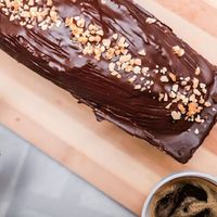 Budín chocolatoso versión fit y sin horno: así de esponjoso te va a quedar para disfrutar con unos ricos mates